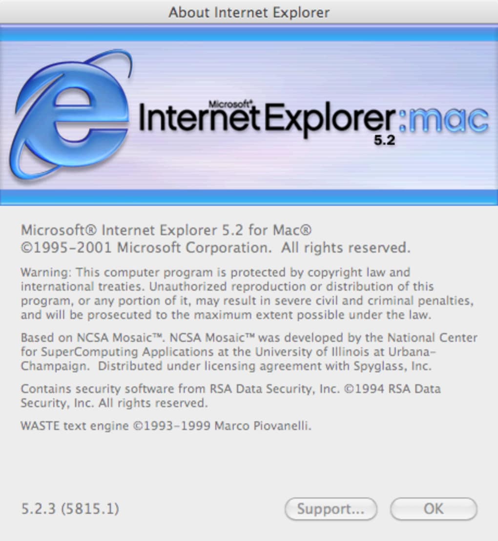 Free internet explorer for mac